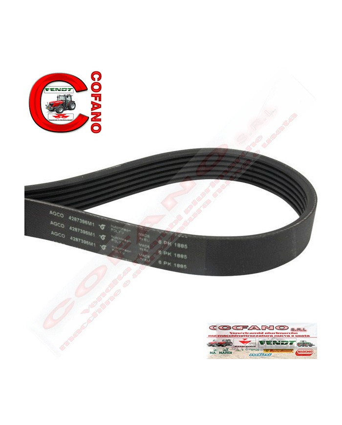 CINGHIA IMPIANTO ARIA CONDIZIONATA MASSEY FERGUSON SERIE 8600