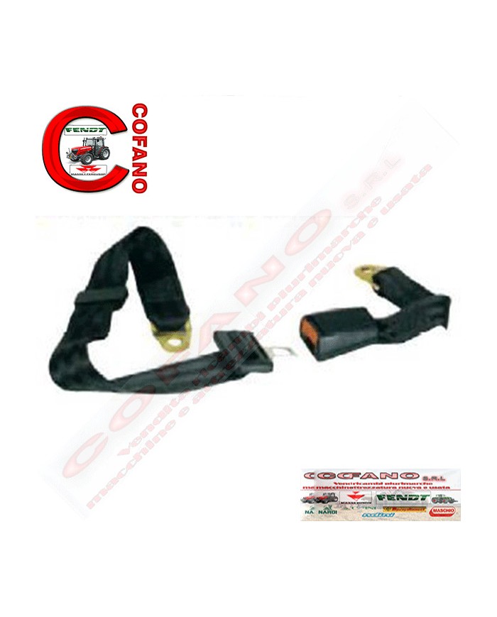 Cintura di sicurezza fissa omologata universale