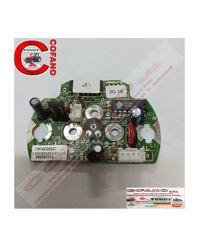 Circuito stampato pannello strumento Massey Ferguson - Landini