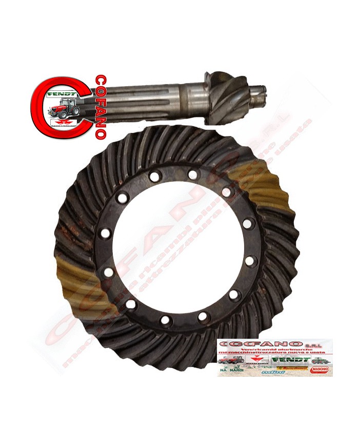 COPPIA CONICA  E PIGNONE MF PER DIFFERENZIALE POSTERIORE