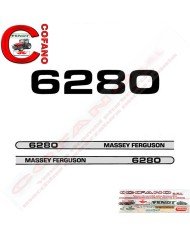 DECALCOMANIA MASSEY FERGUSON 6280