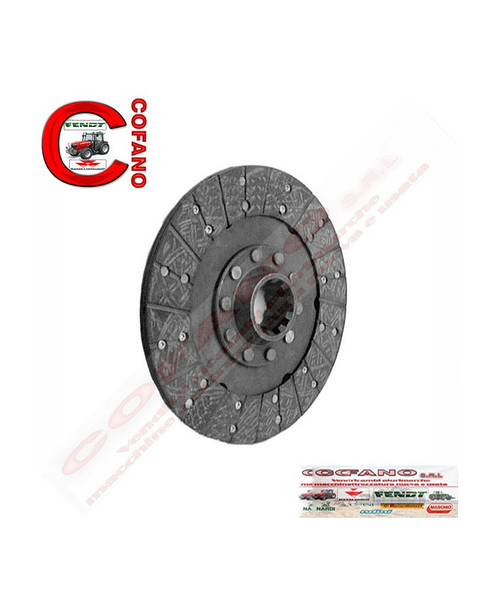 Disco Frizione MF - Landini - Ford - New Holland - Case IH  Ø230mm