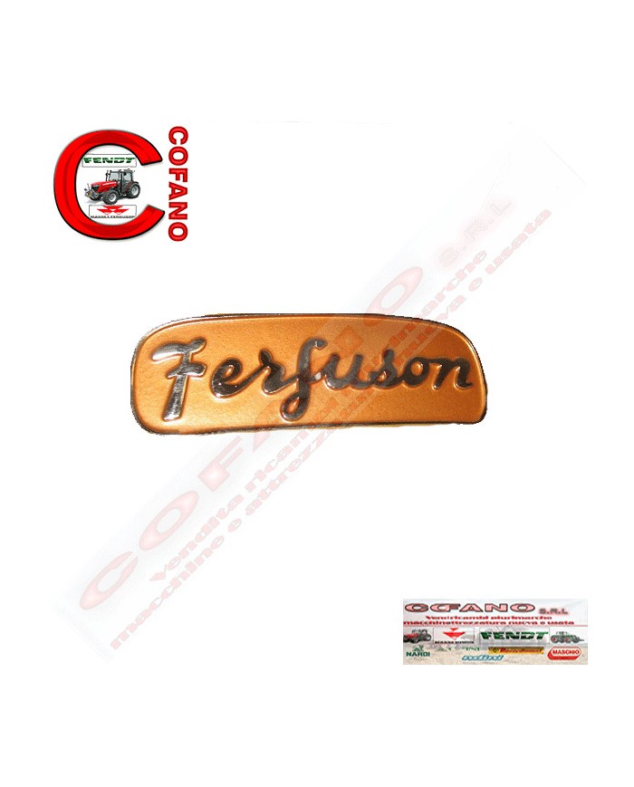 Emblema Massey Ferguson 35- 35X d'epoca