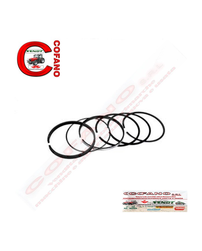 Kit fasce elastiche per motori 3 cilindri Ad3.152 Ad4.203 Kit fasce elastiche per motori 3 cilindri Ad3.152 Ad4.203