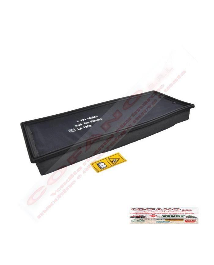 FILTRO CABINA AGCO MF SERIE 5400/5600/5700/ 6400/6700/ 7400