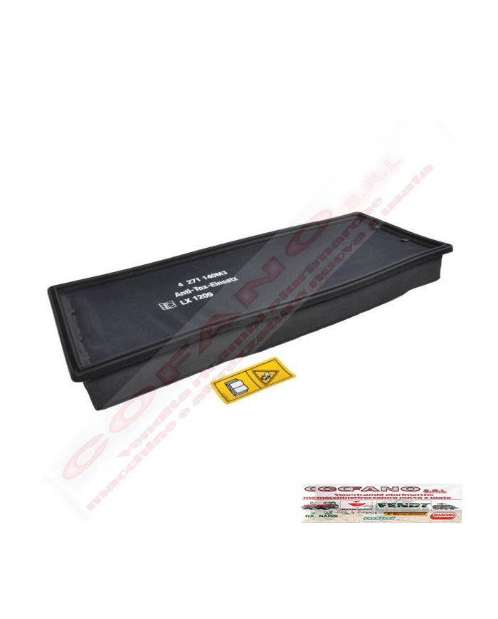 FILTRO CABINA AGCO MF SERIE 6400/7400/8400