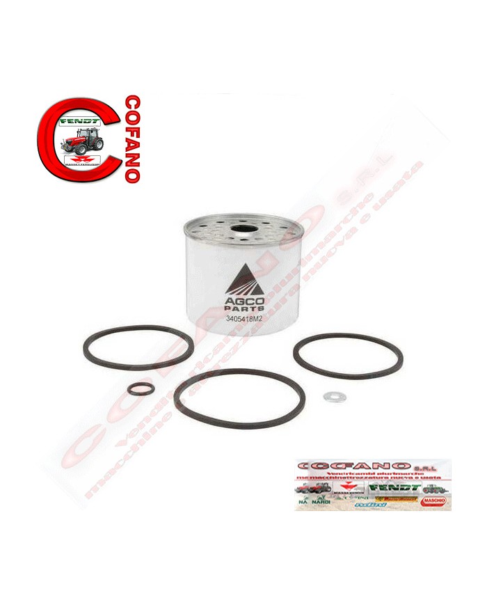 Filtro carburante Massey Ferguson Landini