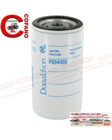 Filtro olio Donaldson P554408 per MF serie 130 150