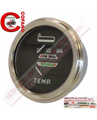 Indicatore Temperatura e carburante Massey Ferguson Landini Fiat Indicatore Temperatura e carburante Massey Ferguson Landini Fiat