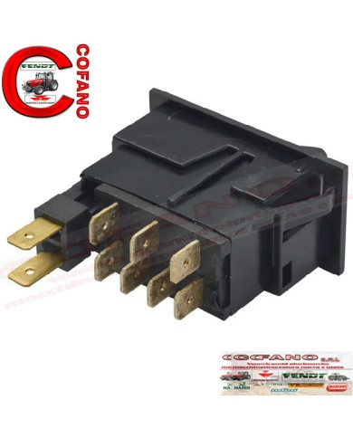 Interruttore luci emergenza Massey Ferguson Landini