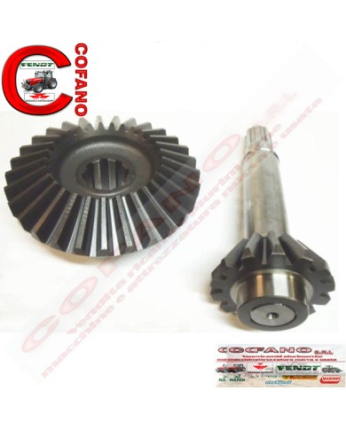 Coppia conica frese Maschio modello B originale