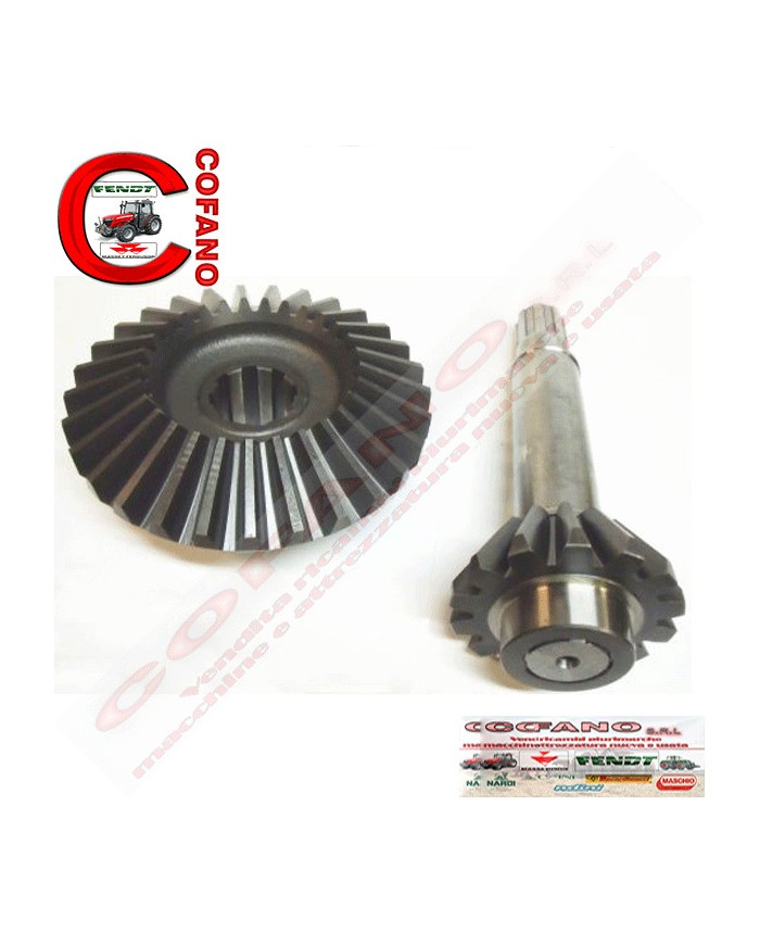 Coppia conica frese Maschio modello B originale