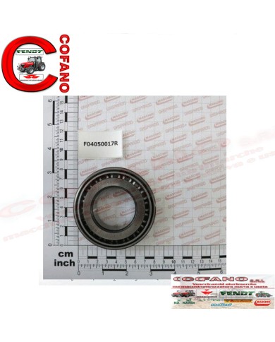 Cuscinetto scatola ingranaggi D40-D80-T19.75 (30208) Maschio Gaspardo