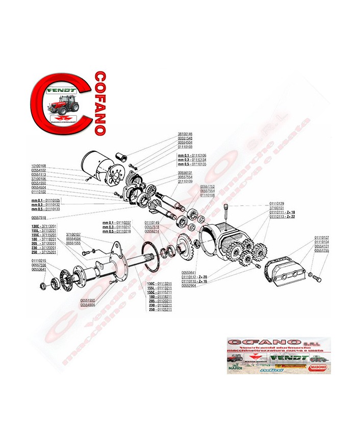 GUARNIZIONE DISTANZIALE MASCHIO GASPARDO