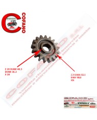 Ingranaggio cambio Z 17 Maschio Gaspardo Ingranaggio cambio Z 17 Maschio Gaspardo