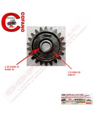 Ingranaggio cambio Z 22 Maschio Gaspardo Ingranaggio cambio Z 22 Maschio Gaspardo