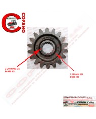 Ingranaggio cambio Z 18 Maschio Gaspardo Ingranaggio cambio Z 18 Maschio Gaspardo