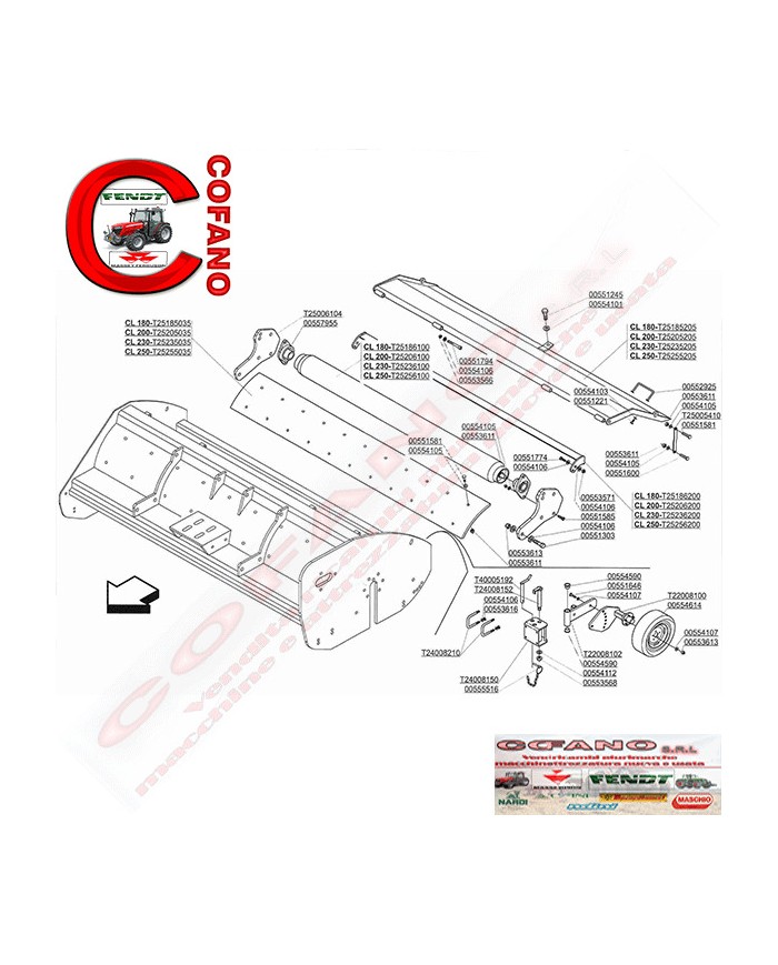LAMIERA INTERNA MASCHIO GASPARDO