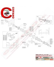 MOZZO LATERALE ROTORE MASCHIO GASPARDO