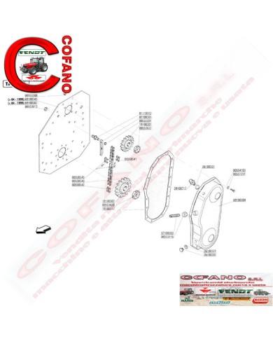 Pattino tendicatena Maschio M19100311R
