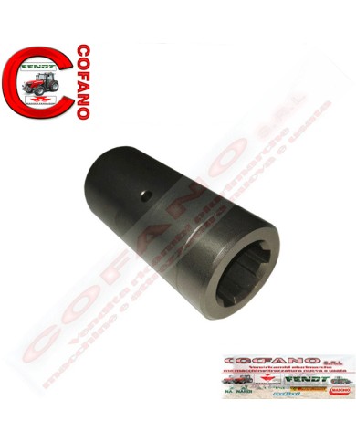 Manicotto trasmissione assale anteriore 6 spine Massey Ferguson 100 - 300 Landin