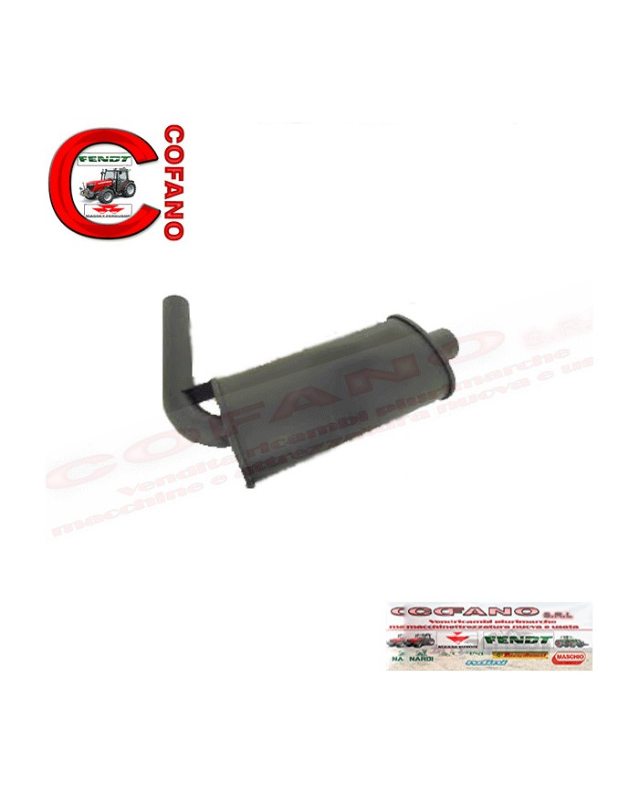 Marmitta silenziatore Massey Ferguson Landini