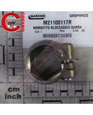 Morsetto blocca barra centrale Frese Maschio modello K