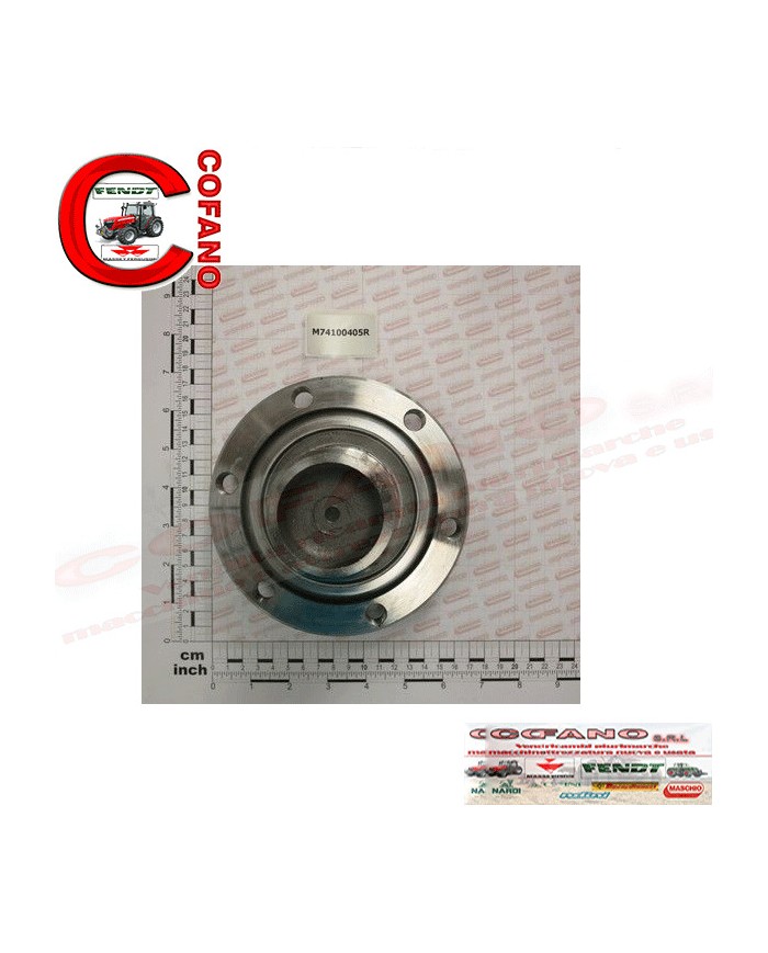 Mozzo rotore lato esterno Fresa Maschio modello SC M74100405R Mozzo rotore lato esterno Fresa Maschio modello SC M74100405R