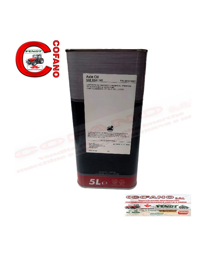 Olio riduttore 85W-140 Agco Olio riduttore 85W-140 Agco