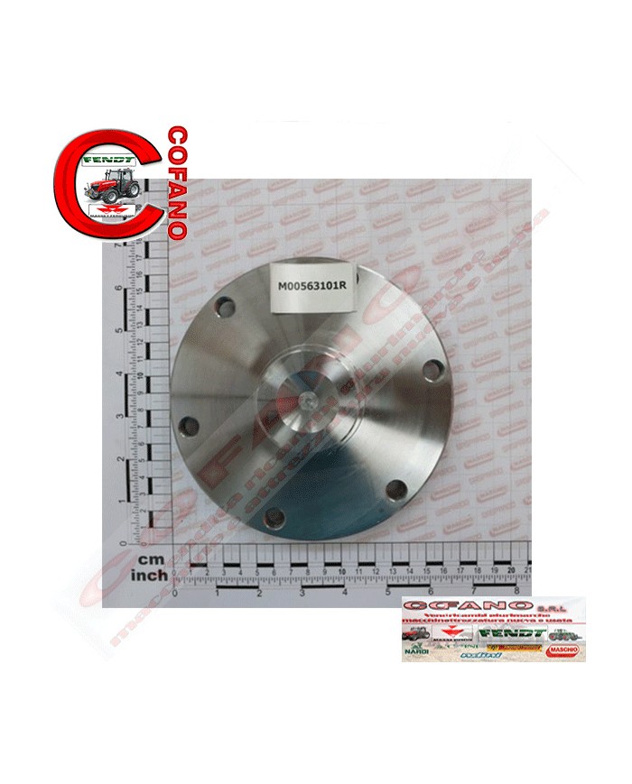 Mozzo rotore fiancata laterale S28/7 - M00563101