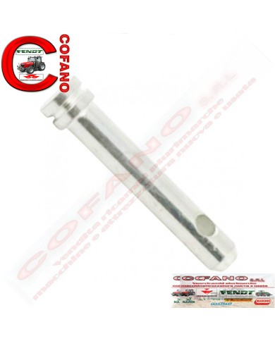 Perno per 3° punto con battuta Lungh. 125 mm Ø esterno 19 mm Perno per 3° punto con battuta Lungh. 125 mm Ø esterno 19 mm