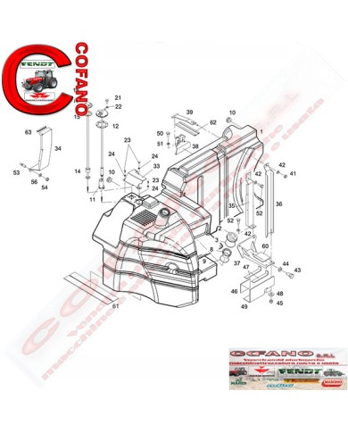 SERBATOIO CARBURANTE FENDT USATO