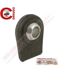 Supporto rotula piatto a saldare Ø 28.4 x 35 mm bracci inferiori - fianchi