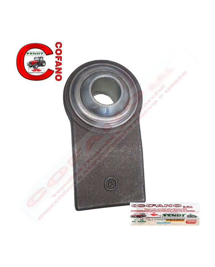 Supporto rotula piatto a saldare fianchi dritti foro Ø 28.4 mm cat. 2 Supporto rotula piatto a saldare fianchi dritti foro Ø 28.4 mm cat. 2