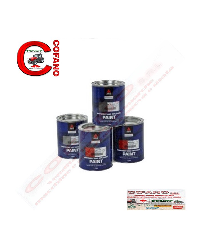 Vernice Agco per trattori Massey Ferguson e Landini