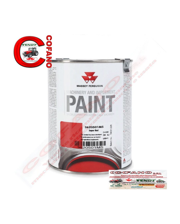 Vernice Agco per trattori Massey Ferguson e Landini