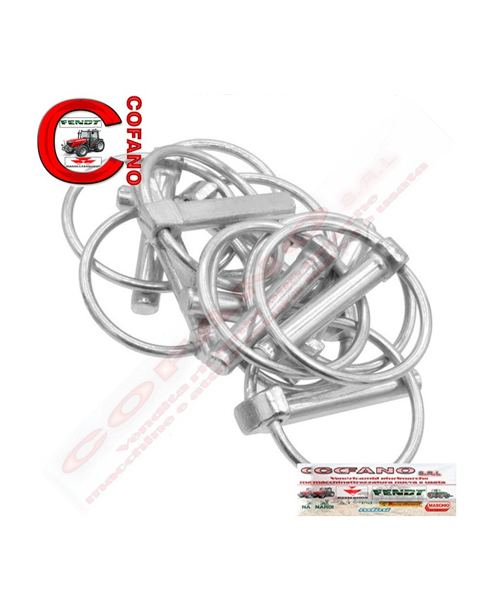 Kit 10 pezzi spina a Scatto 8 mm