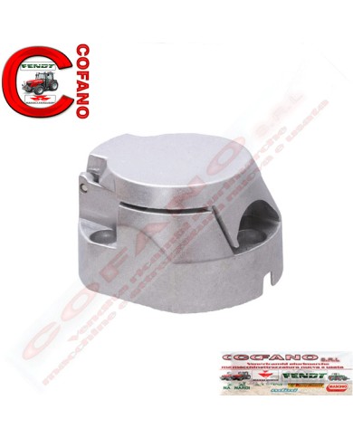 Presa rimorchio 7 poli 12 V colore argento
