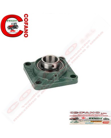 UCF 208 supporto autoallineante a flangia quadra