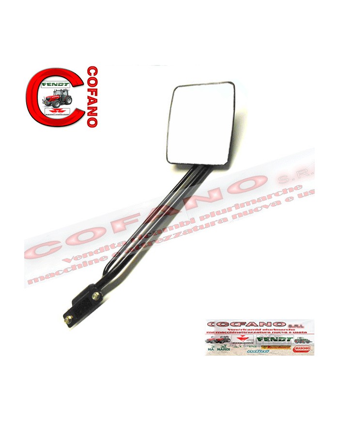 Specchietto retrovisore completo con braccio