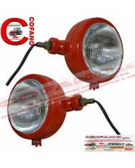 Faro anteriore Massey Ferguson rosso