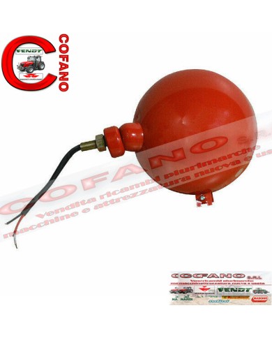 Faro anteriore Massey Ferguson rosso