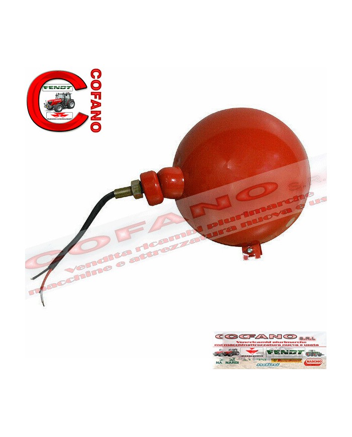 Faro anteriore Massey Ferguson rosso