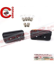 Coppia Fari Kit Fanali Posteriori Trattore Carrello Rimorchio e Lampadine