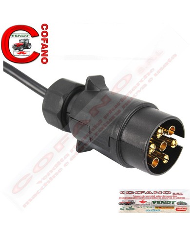 Kit set luci stop fanali posteriori magnetiche rimorchio carrello trattore auto