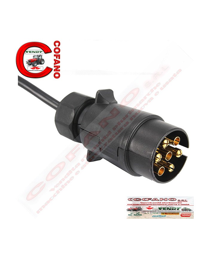 Kit set luci stop fanali posteriori magnetiche rimorchio carrello trattore auto