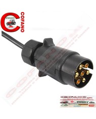 Kit set luci stop fanali posteriori magnetiche rimorchio carrello trattore auto