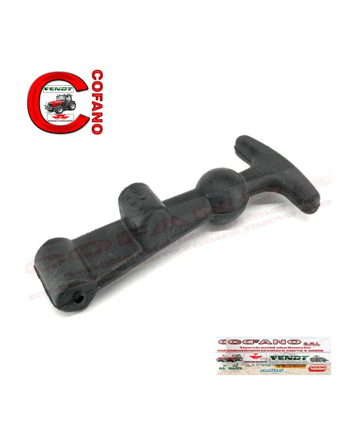 Tirante aggancia cofano in gomma 12,5 mm