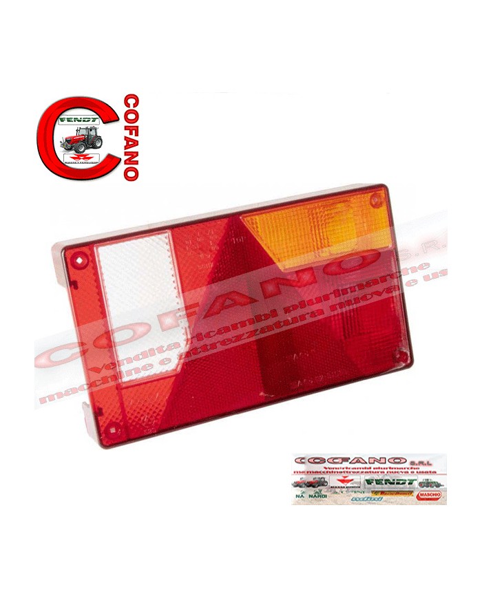 Rodovetro per fanale multifunzione universale per rimorchi e camion