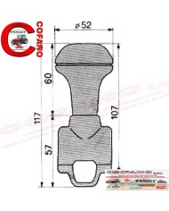 Pomello Rigido Per Volante Ø360
